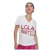 Witte Dames T-shirt Lola Casademunt , White , Dames