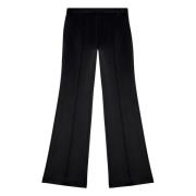 Bootcut pants with cut-out back Diesel , Black , Dames