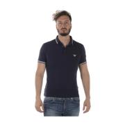 Polo Shirts Emporio Armani , Blue , Heren