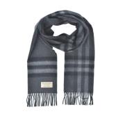 Scarves Burberry , Gray , Heren