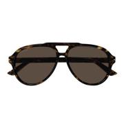 Zonnebril Gucci , Brown , Unisex