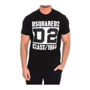 T-Shirts Dsquared2 , Black , Heren