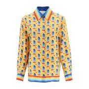 Stijlvolle Blouses en Overhemden Casablanca , Multicolor , Dames