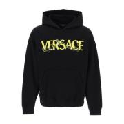 Zwart Stijl Model Versace , Black , Heren