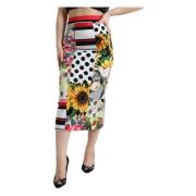 Midi Skirts Dolce & Gabbana , Multicolor , Dames