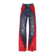 Wide Jeans Dolce & Gabbana , Multicolor , Dames