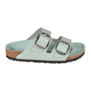 Sliders Birkenstock , Green , Dames