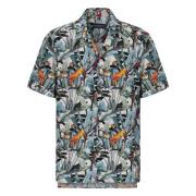 Heren Jungle Print Overhemd Drykorn , Multicolor , Heren