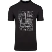 T-Shirts Karl Lagerfeld , Black , Heren