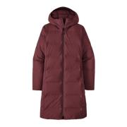 Rode Jackson Donsjas Patagonia , Red , Dames