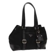 Pre-owned Fabric prada-bags Prada Vintage , Black , Dames