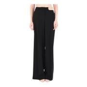 Wide Trousers Simona Corsellini , Black , Dames