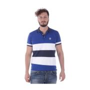 Polo Shirts Emporio Armani EA7 , Blue , Heren