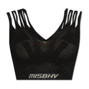 Geperforeerde top Misbhv , Black , Dames