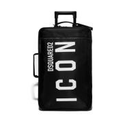 Zwart Wit Be Icon Trolley Dsquared2 , Black , Heren