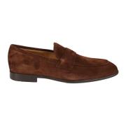 Bruine Moccasin Loafers Salvatore Ferragamo , Brown , Heren