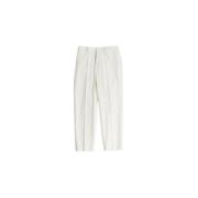 Trousers Jil Sander , White , Dames