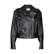 Leather Jackets Calvin Klein Jeans , Black , Dames