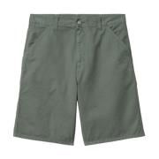 Korte Knie Park Gekleurd Carhartt Wip , Green , Heren