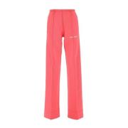 Straight Trousers Palm Angels , Pink , Dames