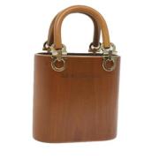 Pre-owned Fabric handbags Salvatore Ferragamo Pre-owned , Brown , Dame...