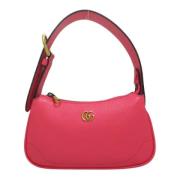 Pre-owned Leather gucci-bags Gucci Vintage , Pink , Dames