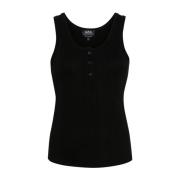 Sleeveless Tops A.p.c. , Black , Dames