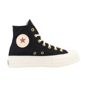 Hoge Sneakers voor Vrouwen Converse , Black , Dames