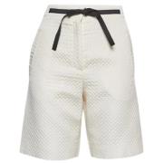 Pre-owned Fabric bottoms Dior Vintage , White , Dames