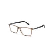 Bruin/Havana Optisch Frame Montblanc , Multicolor , Heren