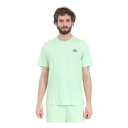 T-Shirts Adidas , Green , Heren