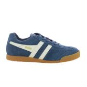 Blauwe Harrier Suede Herenschoenen Gola , Blue , Heren