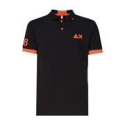 Polo Shirts Sun68 , Black , Heren