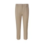 Cropped Trousers Sportmax , Beige , Dames