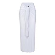 Maxi Skirts Fisico , White , Dames