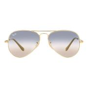 Aviator Metal II Sungles Ray-Ban , Gray , Heren