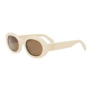 Cl40194U 24E Sunglasses Celine , White , Dames