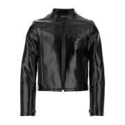 Leather Jackets Courrèges , Black , Heren