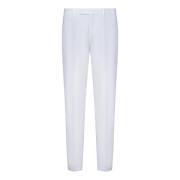 Suit Trousers Boglioli , White , Heren