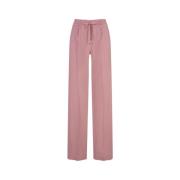 Wide Trousers Kiton , Pink , Dames