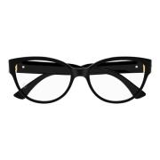 Klassiek Zwart Optisch Frame Cartier , Black , Dames