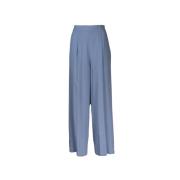 Wide Trousers Erika Cavallini , Blue , Dames