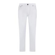 Rebel Bianco Regular Fit Jeans PT Torino , White , Heren