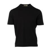 Zwarte T-shirts en Polos MC Filippo De Laurentiis , Black , Heren