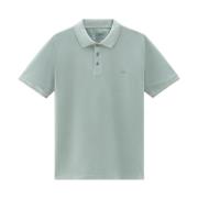 Mackinack Polo Shirt Woolrich , Green , Heren