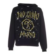 Hoodies Moschino , Black , Heren