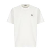 T-Shirts Stone Island , White , Heren