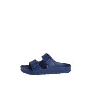 Sliders Birkenstock , Blue , Dames