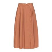 Midi Skirts Pinko , Brown , Dames