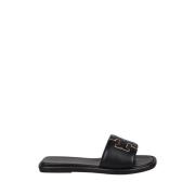 Sliders Tory Burch , Black , Dames